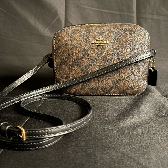 Coach Handbags - Coach Brown Crossbody Bag